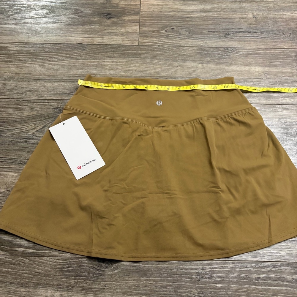 NWT Lululemon Align High-Rise Skirt *15” (Allspice) Size 12 - Picture 8 of 9